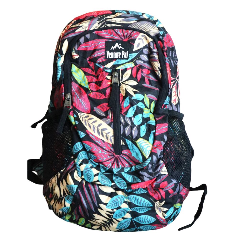 Venture Pal 40L Lightweight Travel Hiking Backpack Leaves Outdoor Waterproof